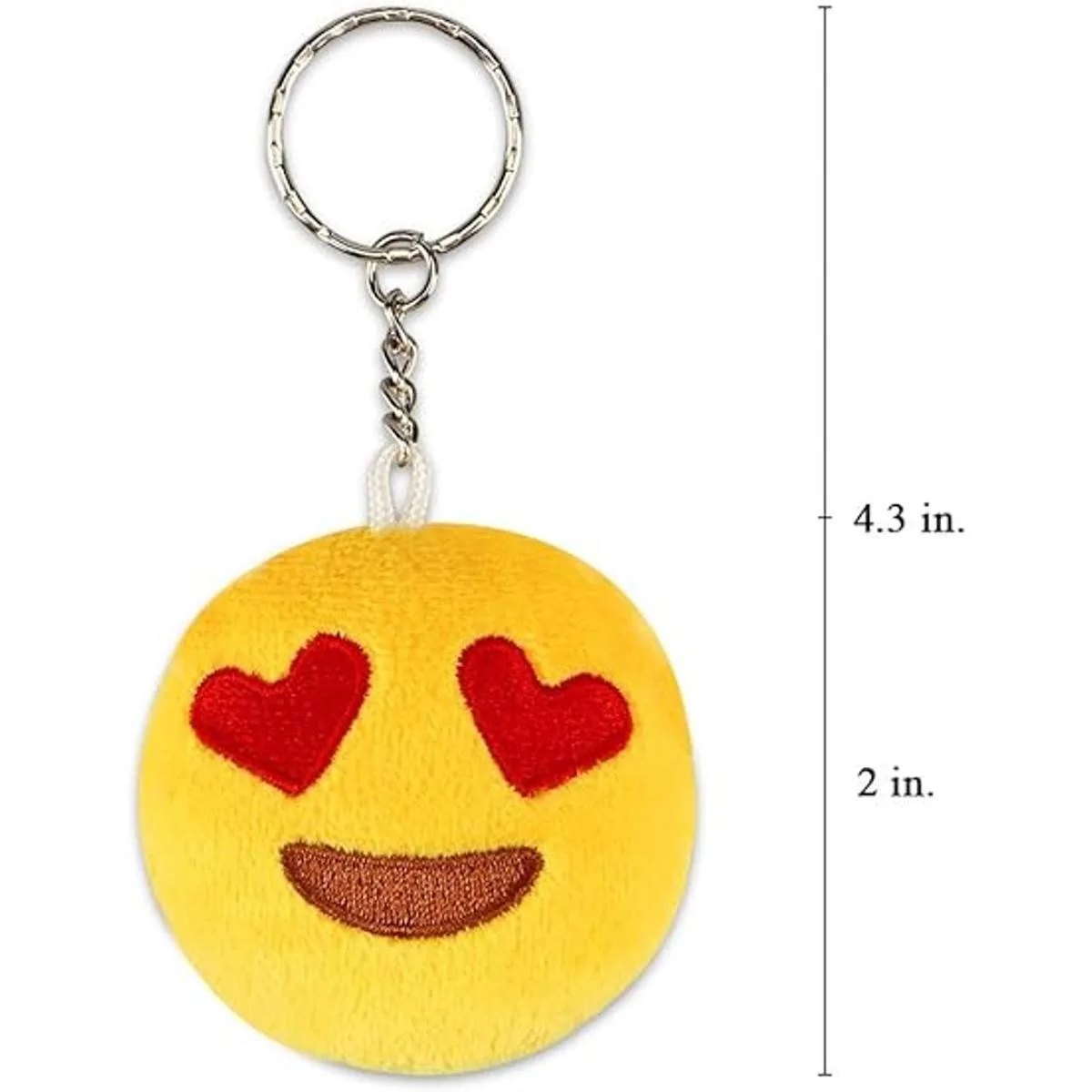 Dreampark Emoji Llavero de felpa para niños diseño de_4