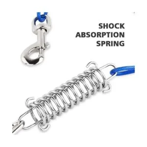 Petbobi 20 Feet 30 Feet Tie Out Cable Chew Proof for Dog_3