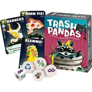 Gamewright Trash Pandas El juego de cartas Raucous_1