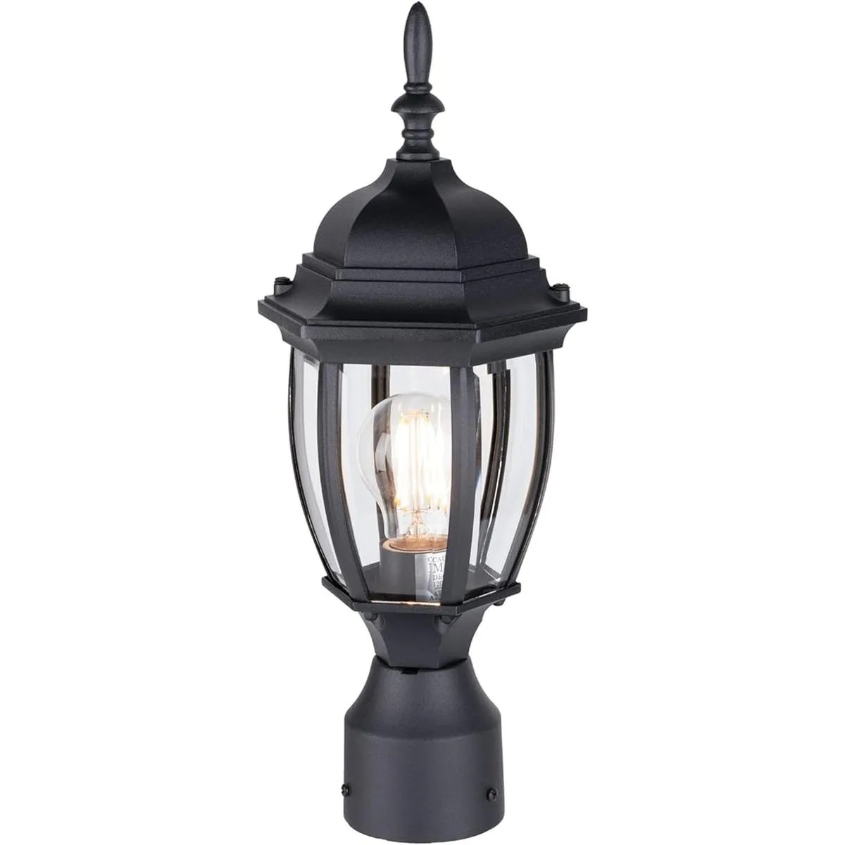 LITPaTH Farol de poste de luz para exteriores con una base_1