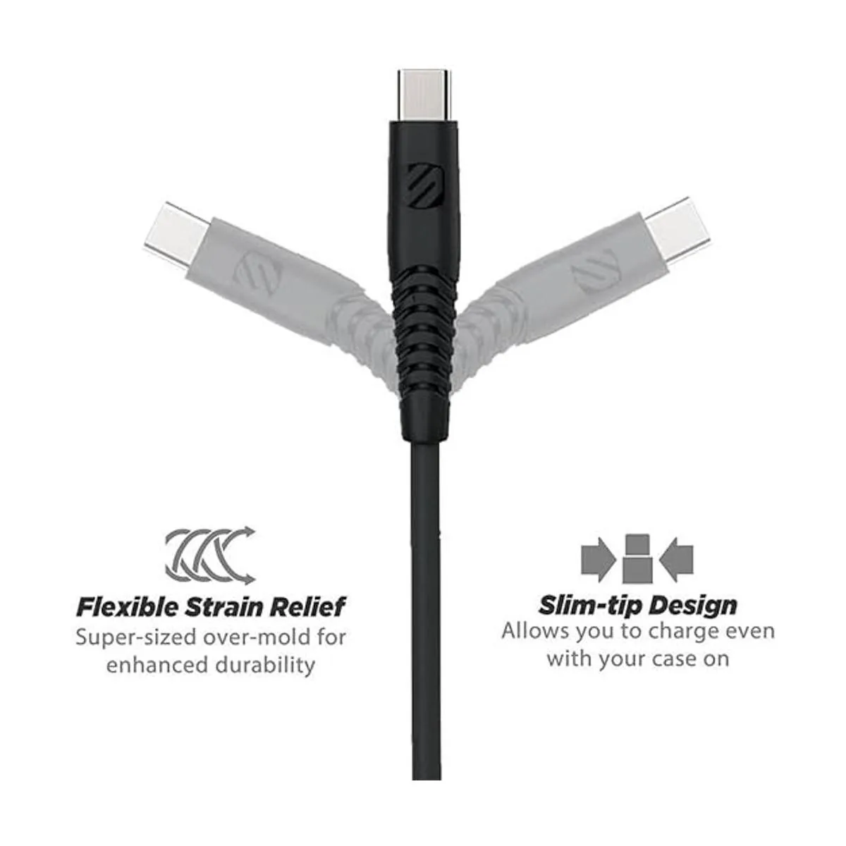 SCOSCHE HDCA24 Syncable HD USB a TipoC Cable de carga y_5