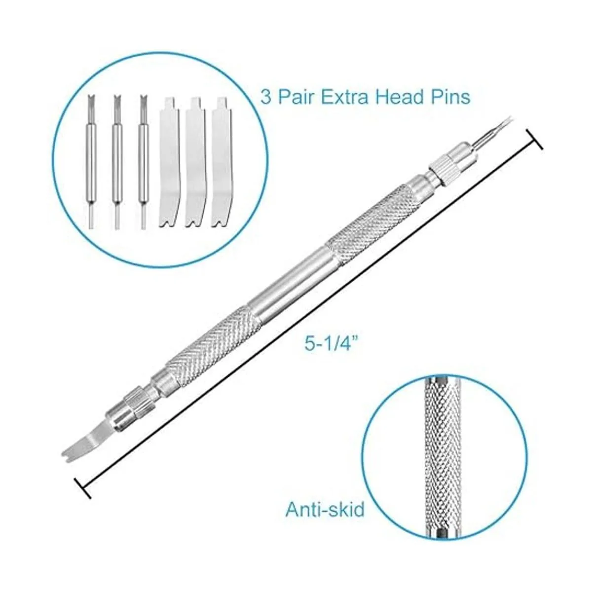 Anezus Kit de removedor de eslabones de reloj con barra_3