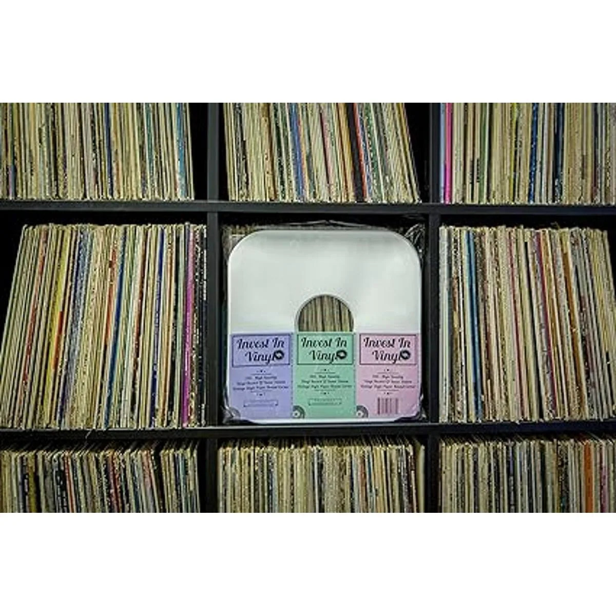 Fundas interiores de vinilo para grabado de 100 lP papel_4