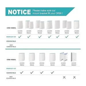 Soporte de pared para Netgear Orbi allicaver hecho de_6