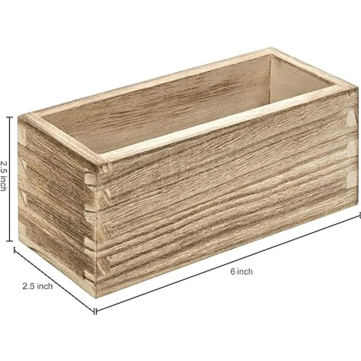 MyGift Soporte magnético de madera rústica con antorcha_5