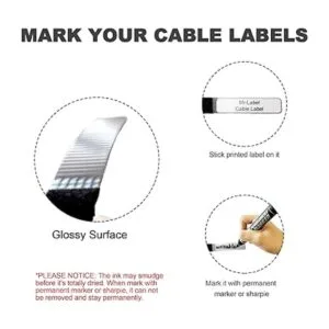 MrLabel Correas de sujeción para escritura de 12_2