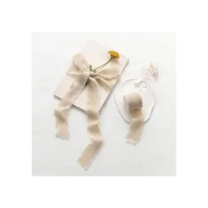 JEDIA Cinta de gasa 3 rollos de cintas de seda de gasa_2