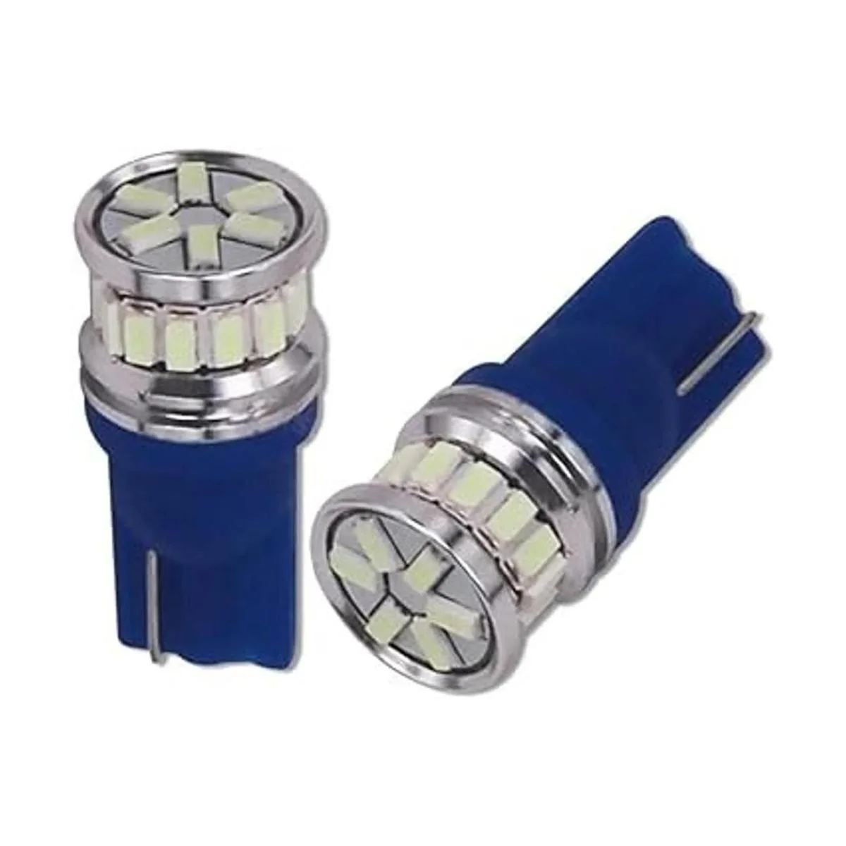HSUN 194 bombillas LED azul hielo 168 2825 W5W T10 cuña_2