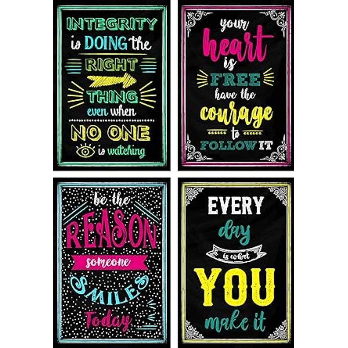 L O Goods Pósters motivacionales para decoración de aula_4