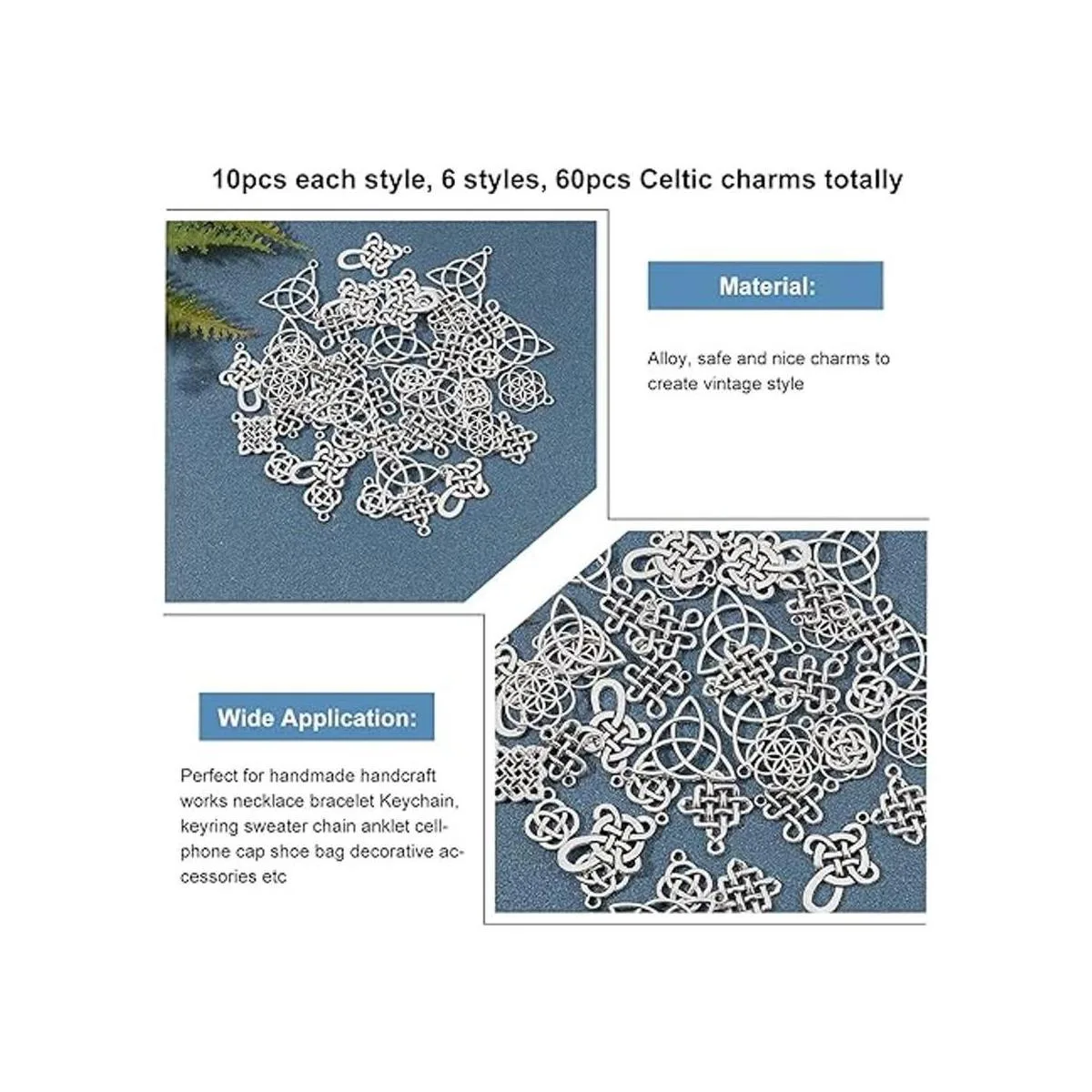 PH PandaHall 60 dijes de nudo celtante 6 estilos_7