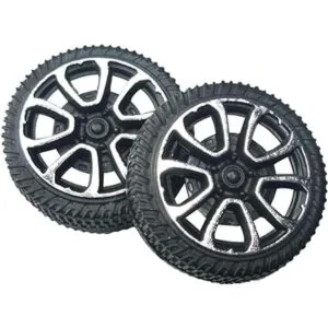 EUDAX 100 rollos de plástico de 0.079 in de diámetro eje_4