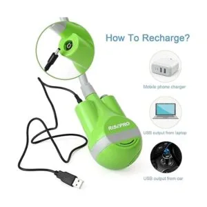 RISEPRO Ducha portátil para campamento cabezal de ducha_4