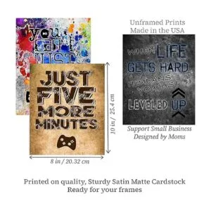 Just Five More Minutes Arte de pared con temática de_4