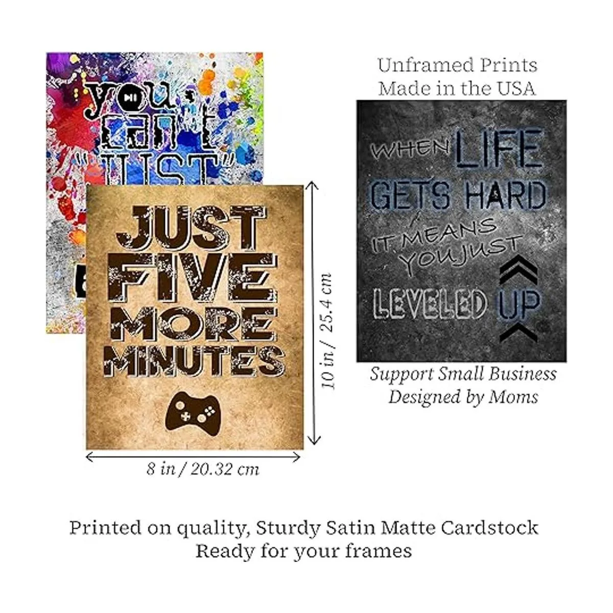 Just Five More Minutes Arte de pared con temática de_4