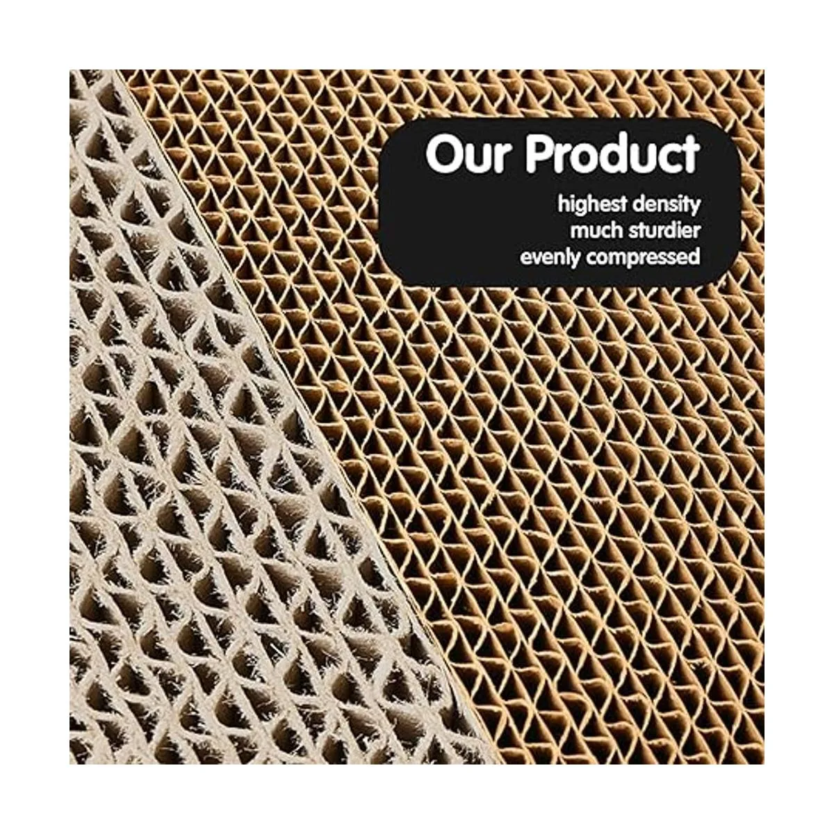 Coching Rascador de cartón para gatos con diseño de_2