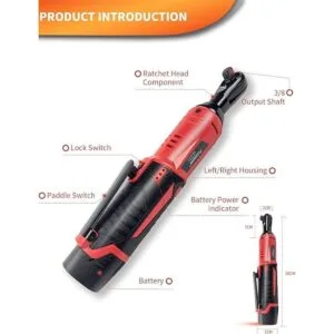 AOBEN Juego de llaves de trinquete eléctricas_2