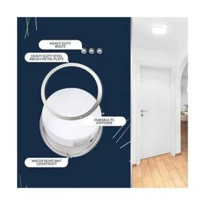 Lámpara de techo LED regulable de doble anillo de 15_2