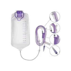 Denshine Juego de bolsas de gravedad de entrega enteral de_2