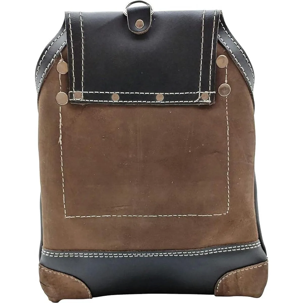 Bolsa de herramientas de cuero dorado resistente_6