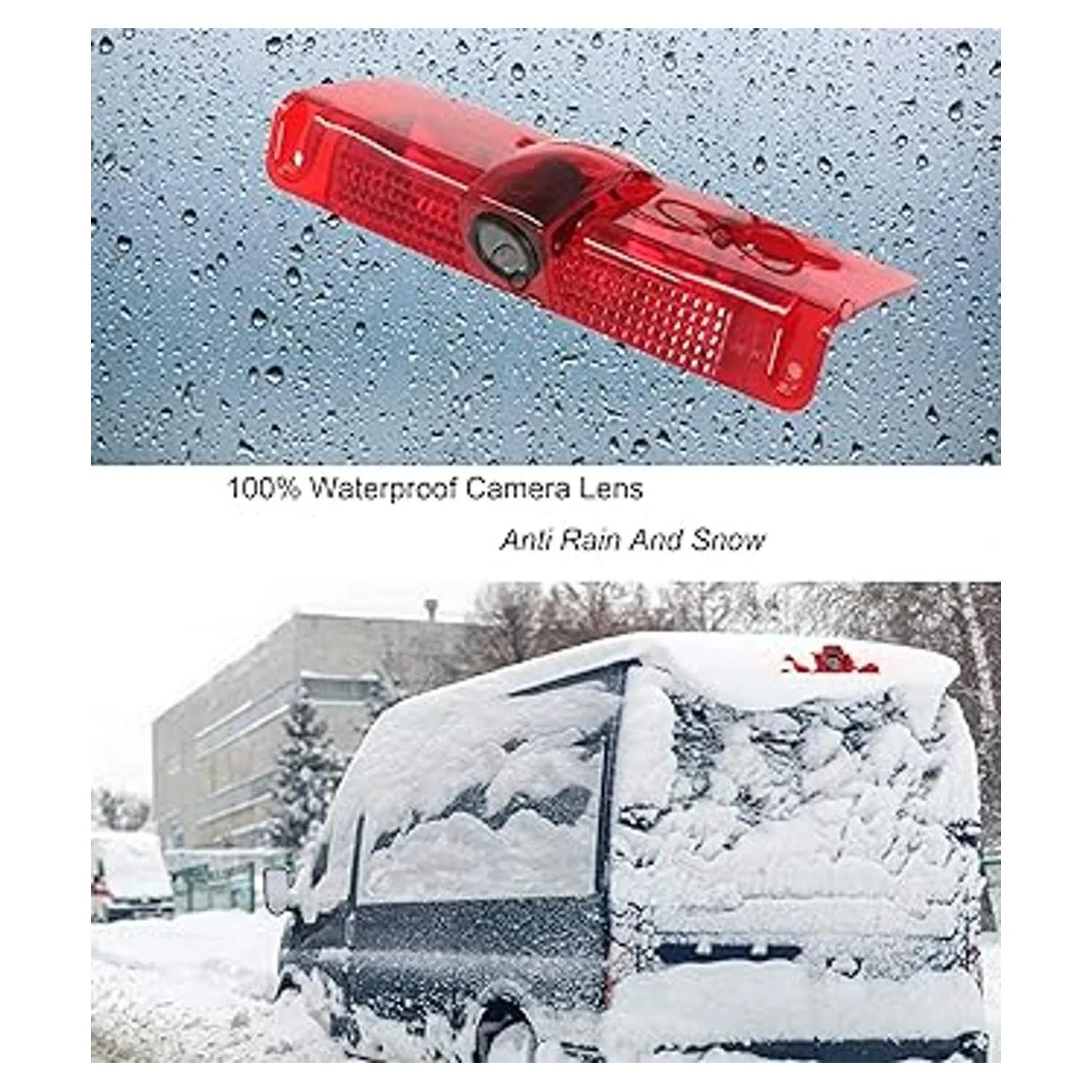 RED WOLF Tercera 3 luz de freno cámara de respaldo para_3