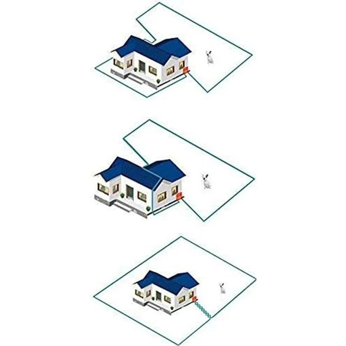 Extreme Dog Fence Resistente a los rayos UV resistente_2