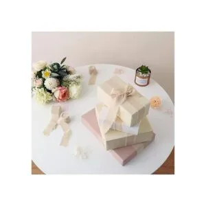 JEDIA Cinta de gasa 3 rollos de cintas de seda de gasa_7