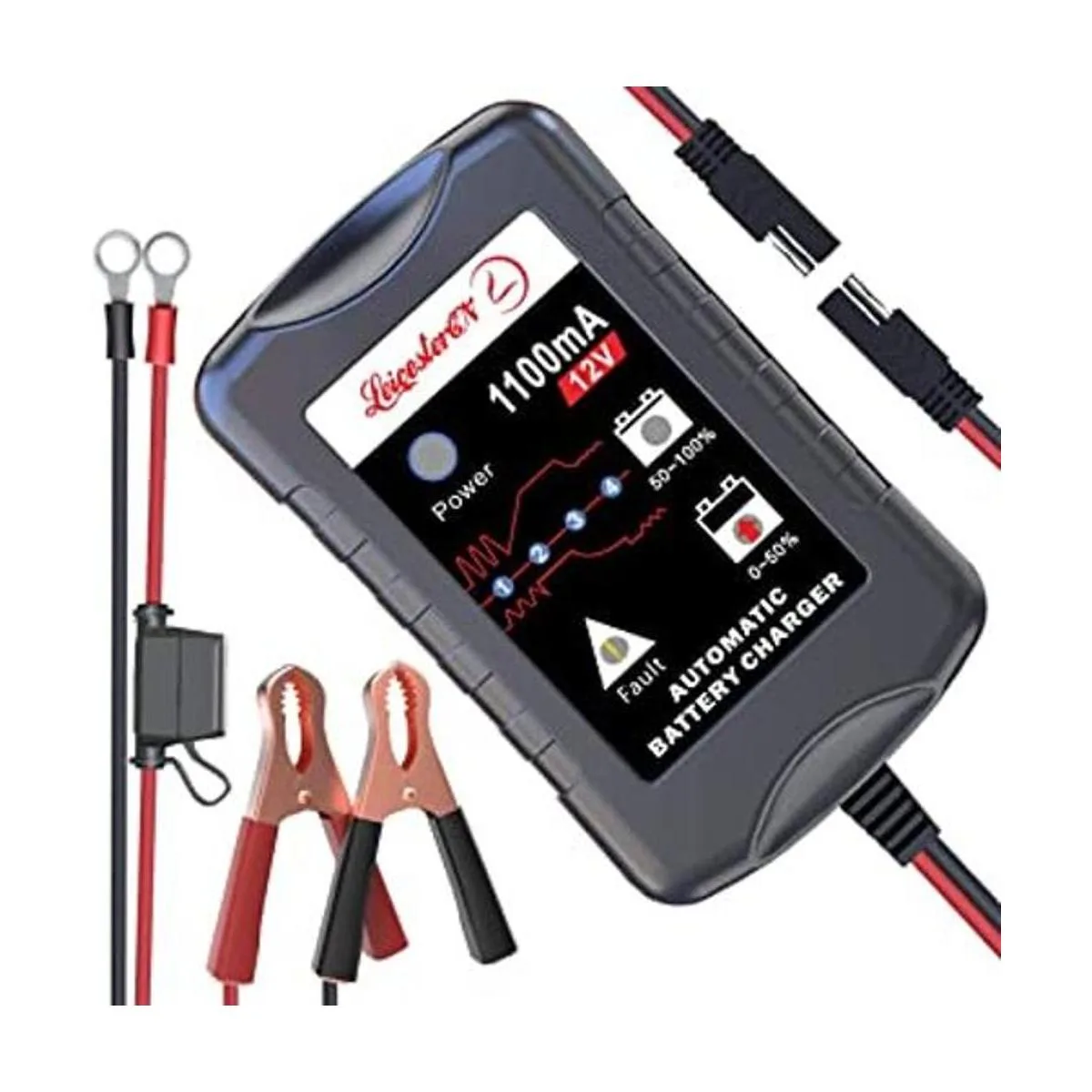 Cargador de batería LST de 12 V para autos motos_1