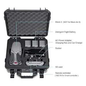 Smatree Funda de transporte rígida compatible con DJI_3