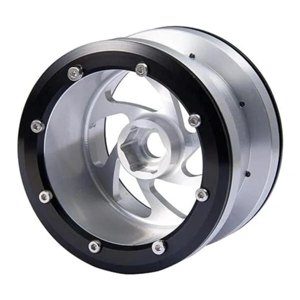 RCLIONS Llantas de metal de aluminio con bloqueo de_5