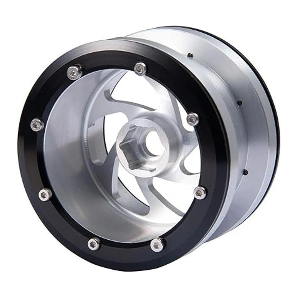 RCLIONS Llantas de metal de aluminio con bloqueo de_5