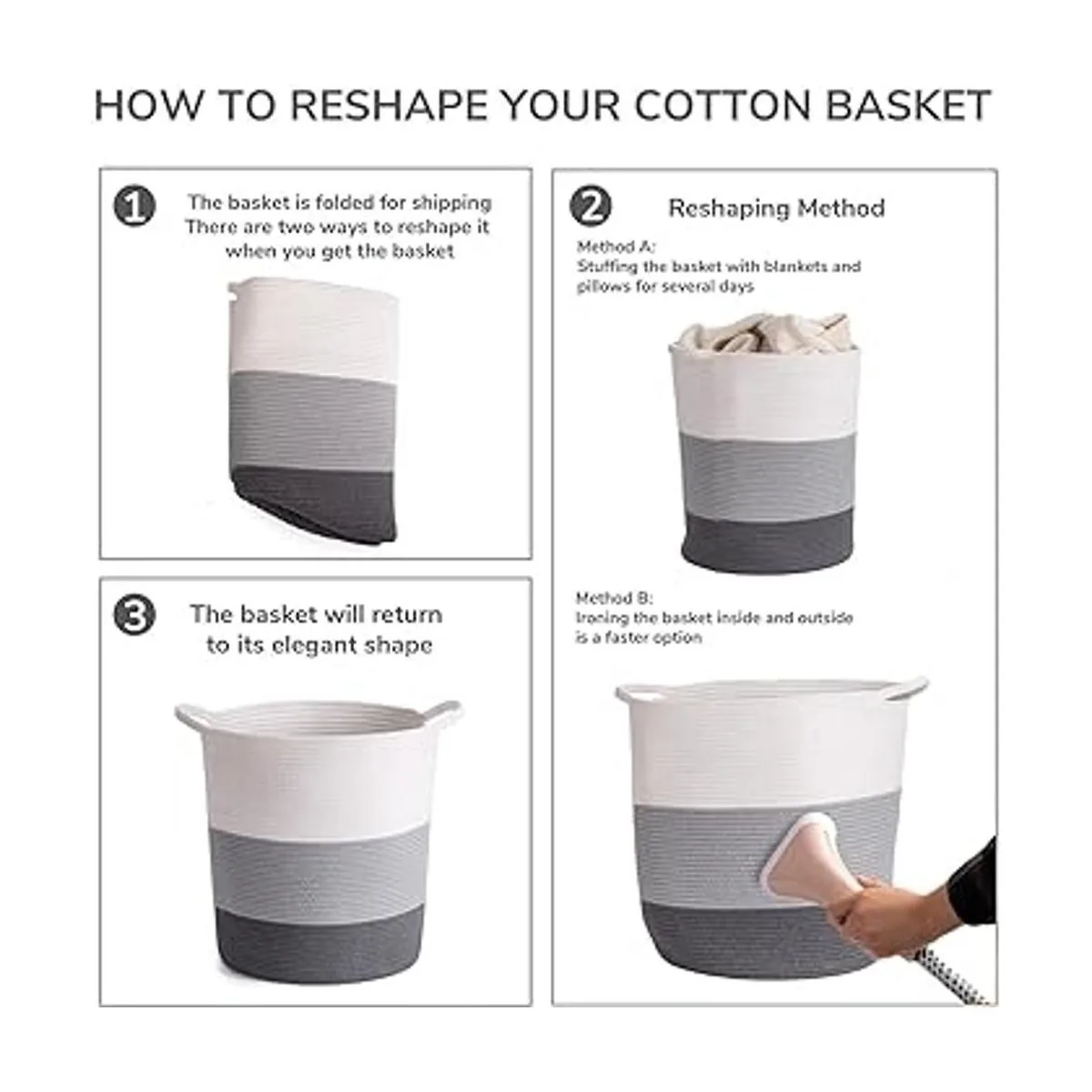 INDRESSME Cesta de lavandería de 17.8 x 15.8 x 13.8_7