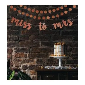 Miss to Mrs Banner guirnalda y confeti despedida de_4