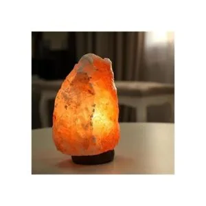 Lámpara de sal del Himalaya de 7 pulgadas con cable de_2
