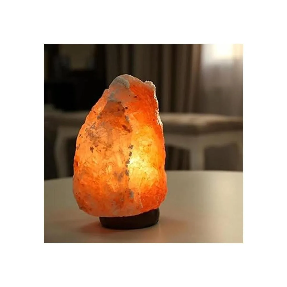 Lámpara de sal del Himalaya de 7 pulgadas con cable de_2