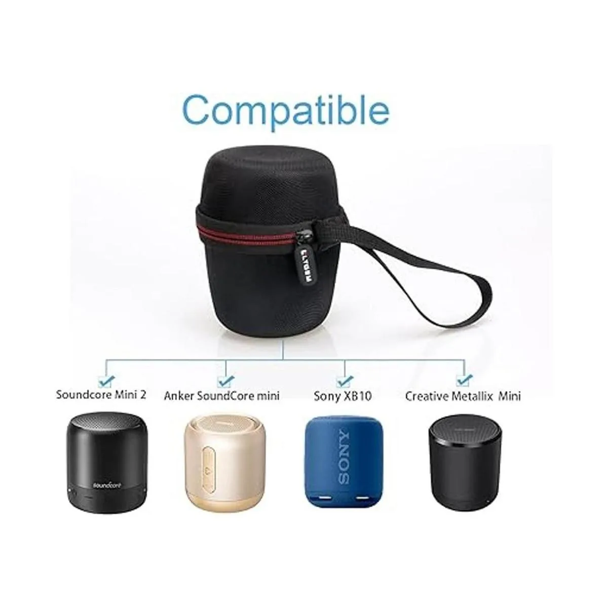 LTGEM Funda rígida EVA compatible con Sony XB40 Altavoz_2