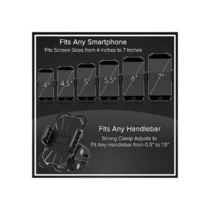 E Tronic Edge Soporte giratorio para teléfono móvil para_2