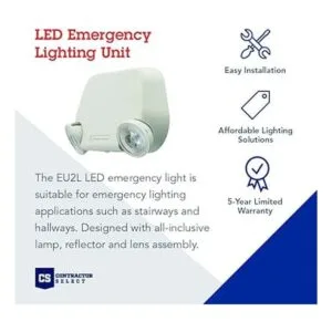 Lithonia Lighting EU2L M12 Lámpara de emergencia LED_2