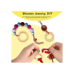 Bestsupplier 50 anillos de madera maciza sin terminar_5
