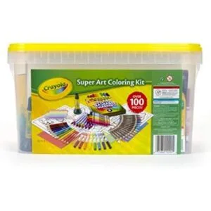 Crayola Super Art Kit para colorear de 100 unidades_6