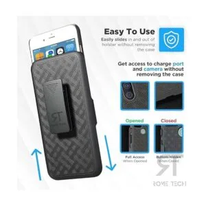 Rome Tech Funda con clip para cinturón para iPhone 7_4