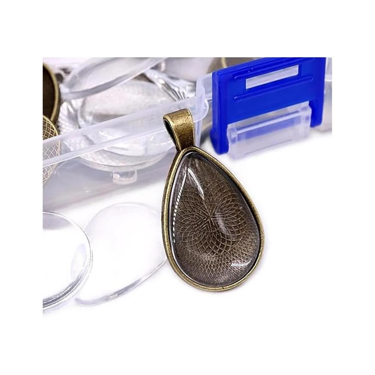 Glarks 48 bandejas colgantes de 4 estilos 24 unidades_3