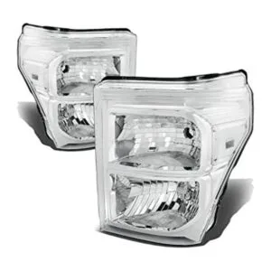 DNA Motoring HLOHFSU13CHCL1 Faros delanteros cromados de_1