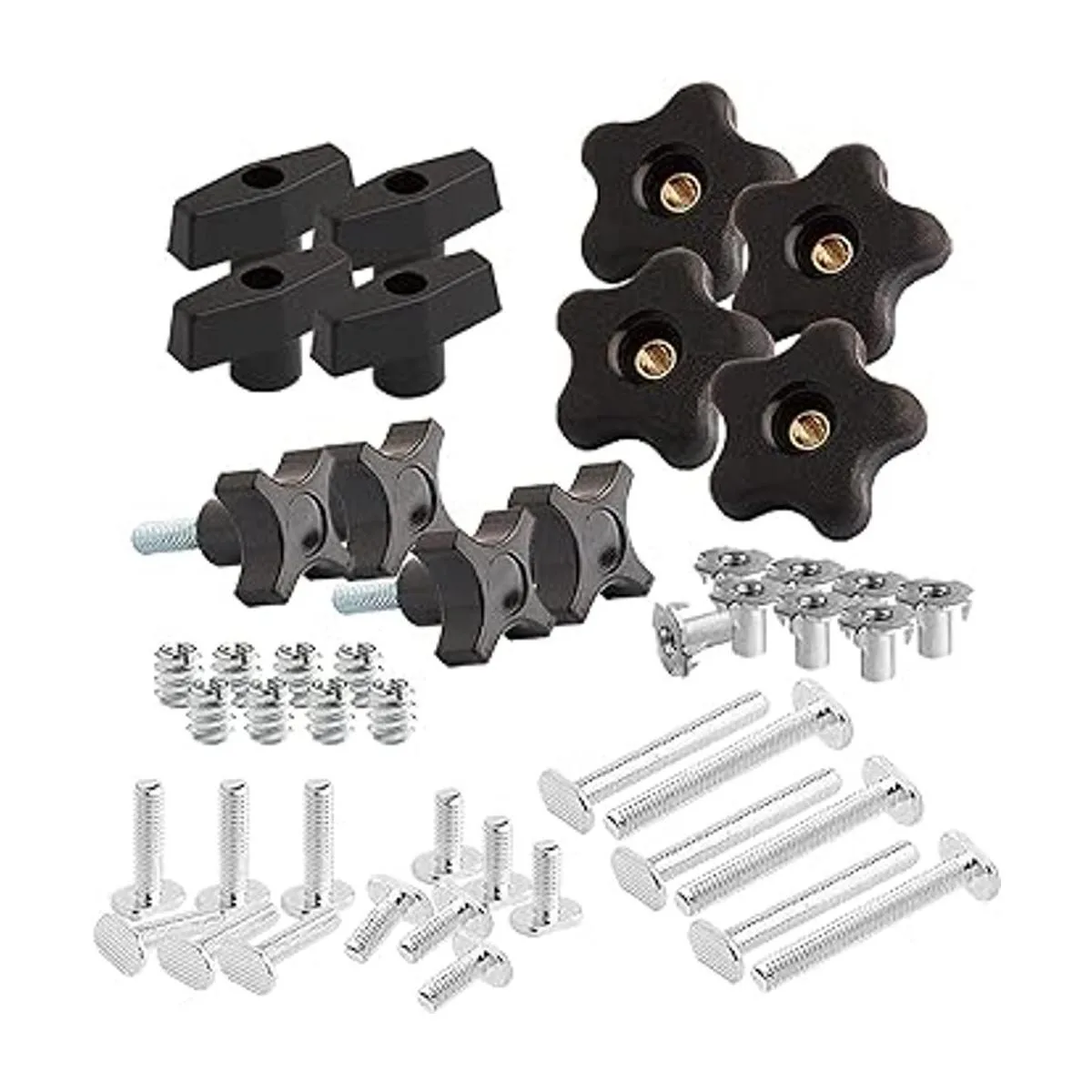 POWERTEC 71173 Kit de accesorios de pista en T con_1