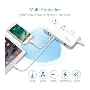 BESTEK Convertidor de voltaje de 220 V a 110 V QC 3.0_5