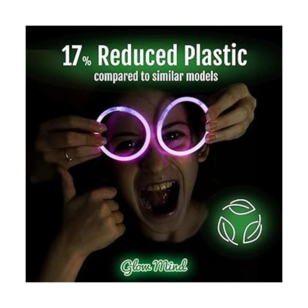 300 pulseras y collares con varillas de brillo ultra_6