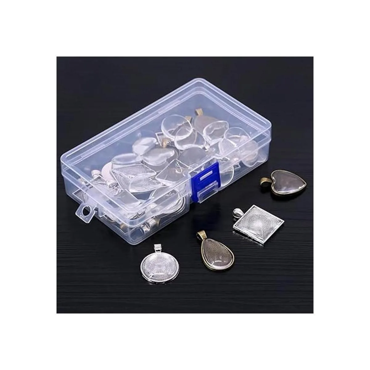 Glarks 48 bandejas colgantes de 4 estilos 24 unidades_7