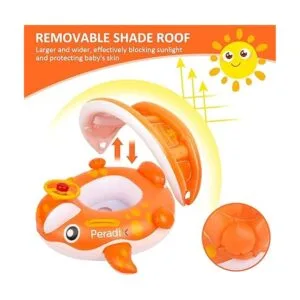 Peradix Flotador inflable de piscina para bebé flotador_2