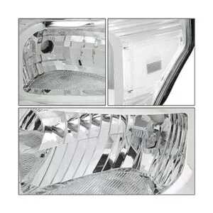 DNA Motoring HLOHFSU13CHCL1 Faros delanteros cromados de_2