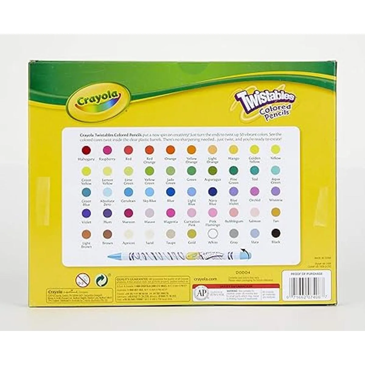 Crayola Juego de lápices de colores Twistables 50_3
