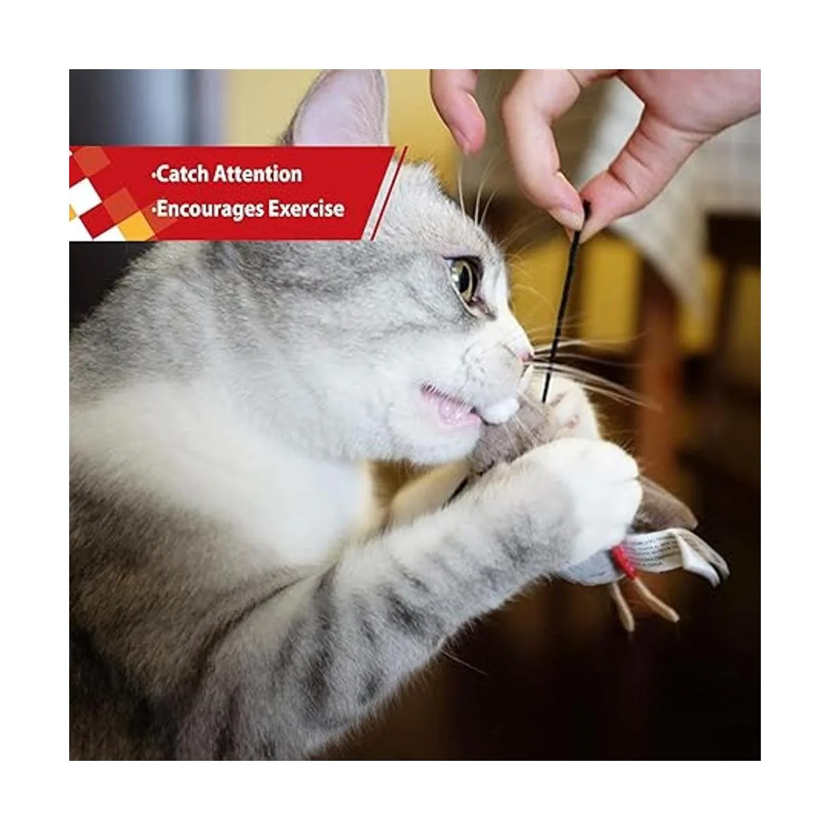 Gigwi Juguetes interactivos para gatos con sonido de_6